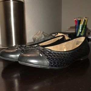 Black 7.5 wide with ballet flats